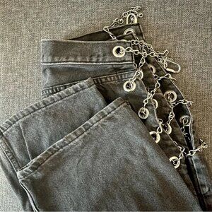 EB DENIM Vintage Chain Boyfriend Jeans